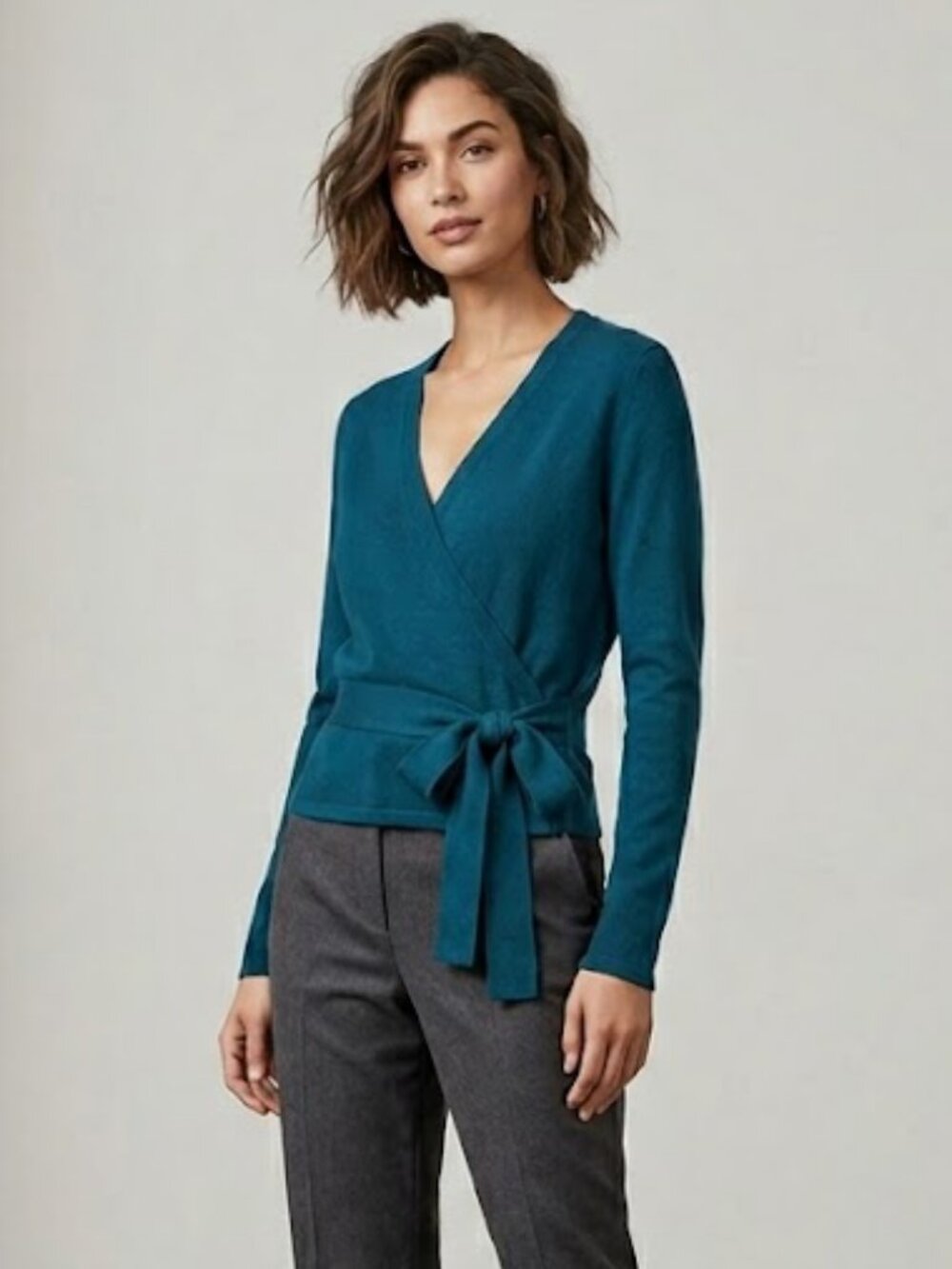 BANANA REPUBLIC  Kelly Green Classic Sweater‎